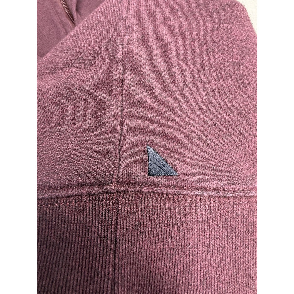 UNTUCKit Corral Mens XXX Large 3XL Red Maroon 1/4 Zip Mock Neck Pullover Sweater - Picture 5 of 9